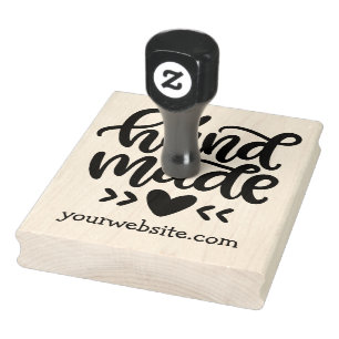 Handmade Personalised  Rubber Stamp