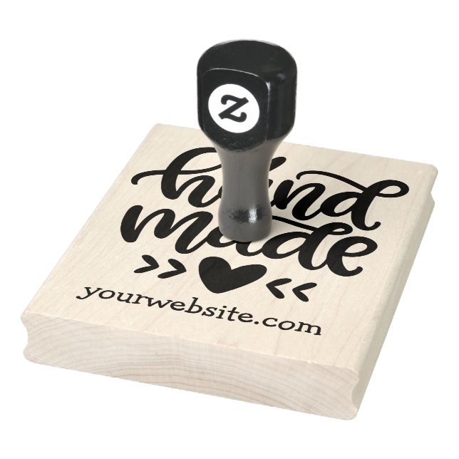 Handmade Personalised  Rubber Stamp (Stamp)