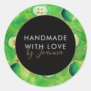 Handmade Product Business Apple Fruit Label