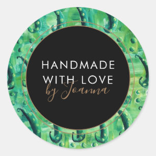 Handmade Product Business Vegetable Label