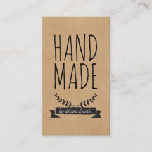 Handmade Rustic Kraft