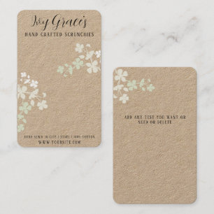 Handmade Scrunchie Card