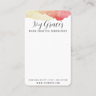 Handmade Scrunchie Card