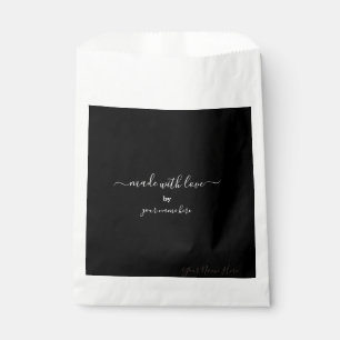 Handmade Simple Elegant Packaging Favour Bags