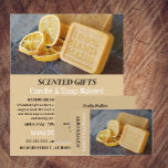 Handmade Soap, Candle & Soap Maker Advertising Flyer<br><div class="desc">Handmade Soap,  Candle & Soap Maker Advertising Flyers By The Business Card Store.</div>