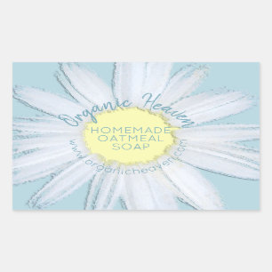 Handmade Soap Rustic Country Daisy Product Label