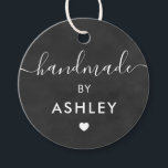Handmade Tags, Custom Craft Shop Tag, Chalkboard Favour Tags<br><div class="desc">These are the perfect little gift tags. You can customise front and back text.</div>