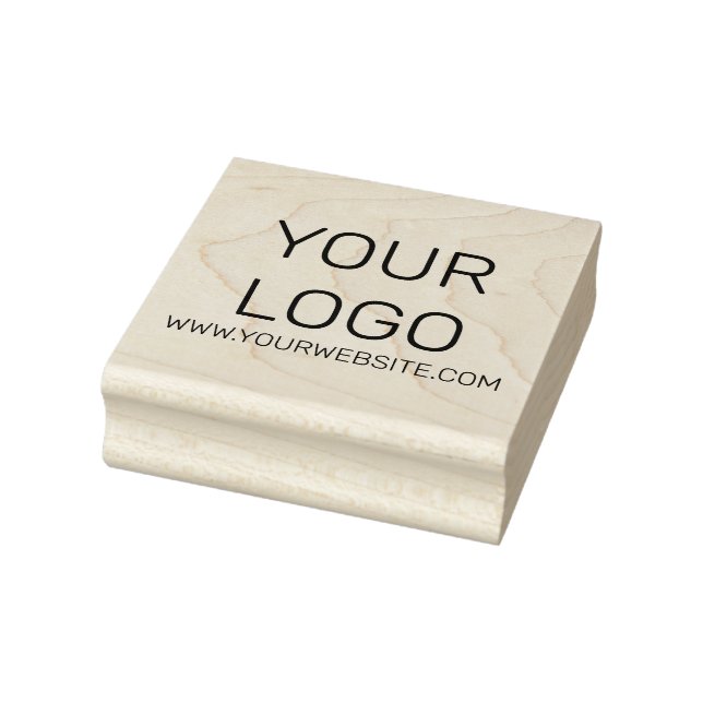 Handmade Website and Logo Rubber Stamp (Stamp)