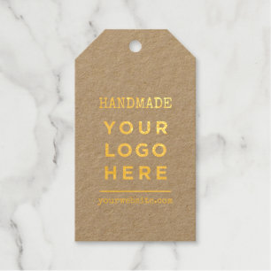 Handmade Website Business Logo Custom Gift Tags