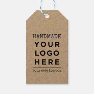 Handmade Website Your Business Logo Custom Product Gift Tags