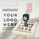 Handmade Website Your Business Logo Custom Rubber Stamp<br><div class="desc">Handmade Website Your Business Logo Rubber Ink Stamp Your Business Logo Custom Rubber Stamp Your Business Logo custom Rubber Ink Stamp Custom Business Logo Professional ink Rubber Stamp Easily personalise this custom professional rubber stamp with your own company logo. Just add your own logo, image or text. Perfect for scrapbooking,...</div>