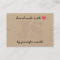Handmade with Heart Bracelet Display Card Holder