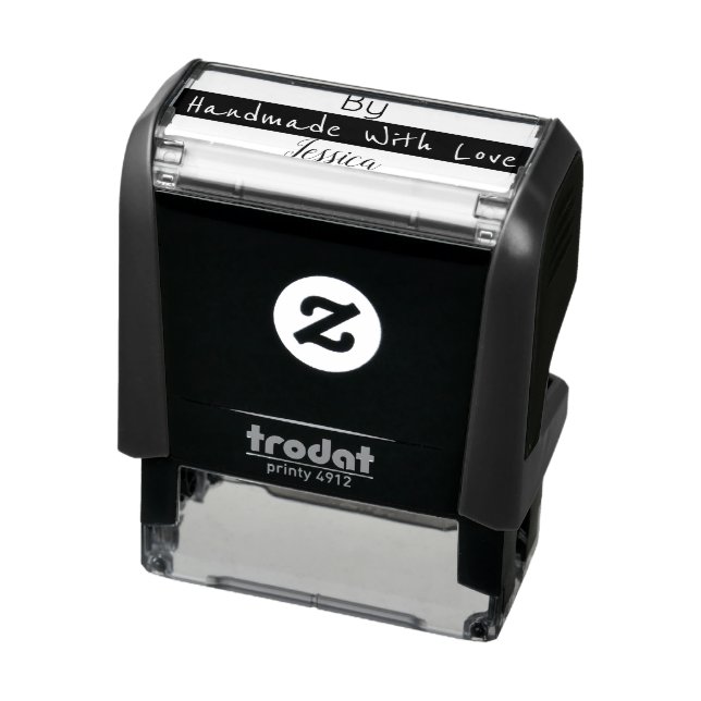 Handmade With Love By [Your Name] Self-inking Stamp (Product)