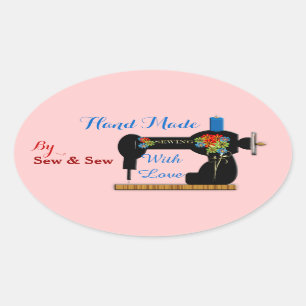 Handmade With Love Customer Product Labels