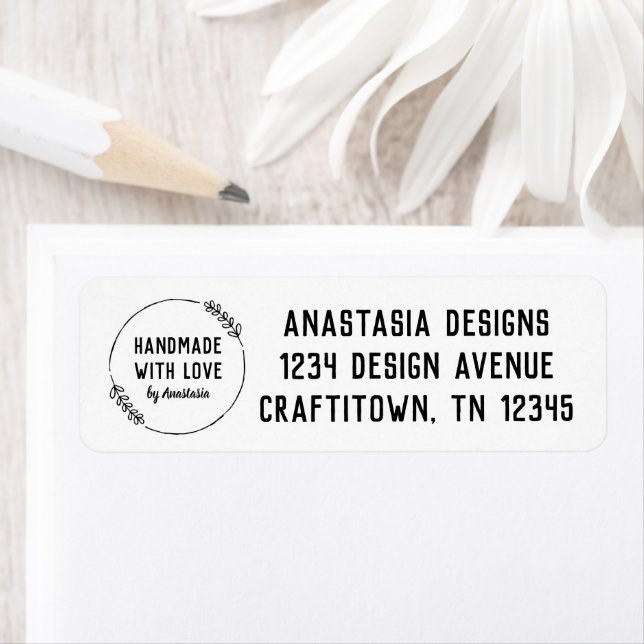 Handmade with Love Doodle Wreath Craft Business (Insitu)