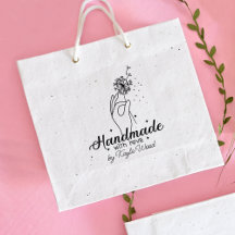 Handmade with love, Hand Dandelion Large   Rubber