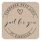 Handmade With Love Kraft Personalized Sticker