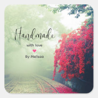 Handmade with Love Photo of Misty Train Tracks