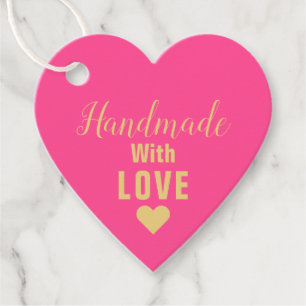 Handmade With Love Product Tags