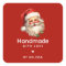 Handmade with Love Santa Claus Retro Christmas