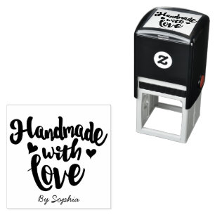 Handmade with Love Self-inking Stamp
