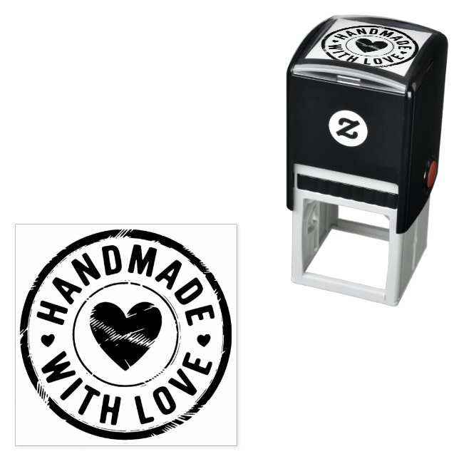 Handmade With Love Self Inking Stamp (In Situ)
