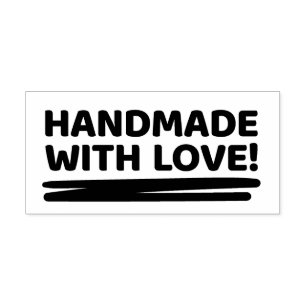 Handmade With Love Self Inking Stamp for Makers