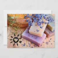 Handmade With Love Sign Soap Maker Lavender Trendy