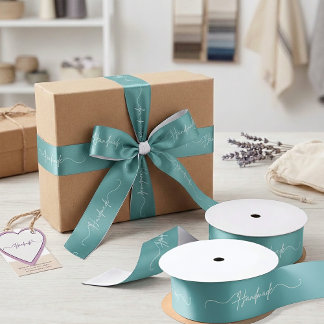 Handmade With Love Small Business Packaging Satin Ribbon
