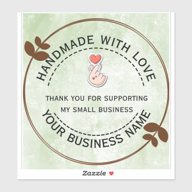 handmade with love | thank you for supporting  (Sheet)