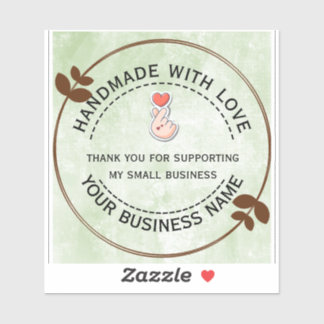 handmade with love | thank you for supporting