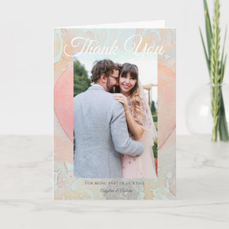 Handpainted Goddess Heart Thank You Card