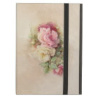 Handpainted Style Vintage Pink and White Roses