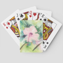 Handpainted Watercolour Belizean Hibiscus Flower