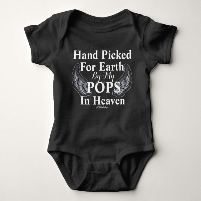 Handpicked from Heaven From My baby infant outfit Bodysuit (Front)
