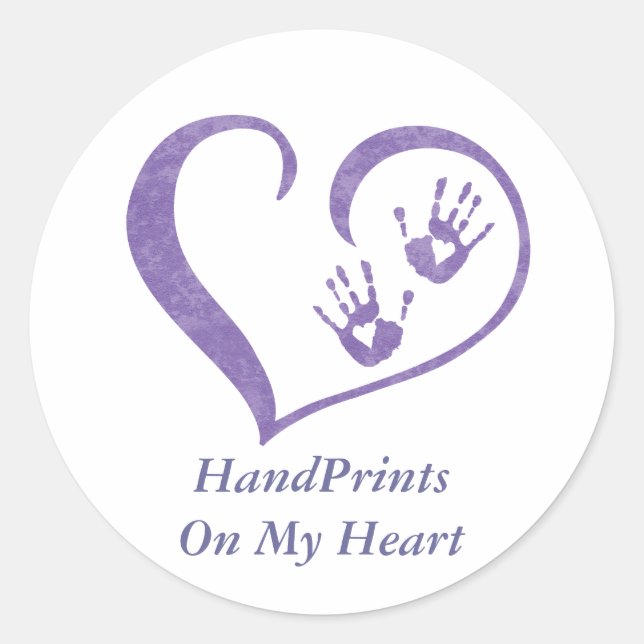 HandPrint logo stickers (Front)