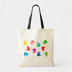 Handprints Tote Bag