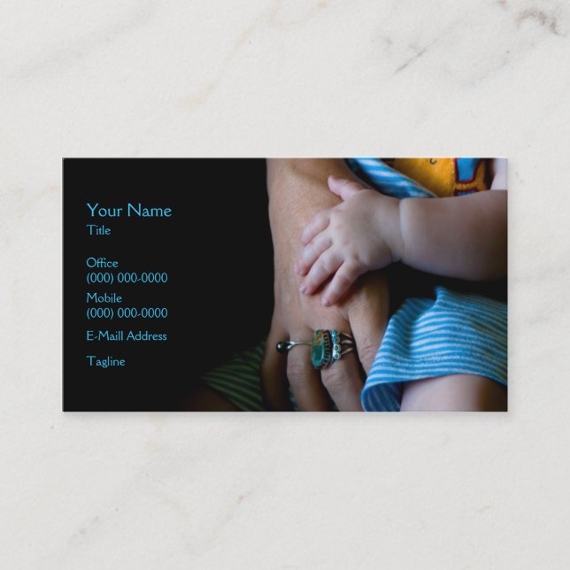 Hands Business Card (Front)