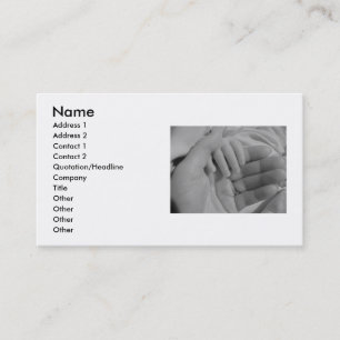 Hands Business Card