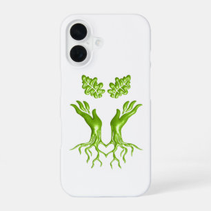 Hands family tree roots love Appreciation Artwork iPhone 16 Case