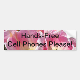 Hands-Free Cell Phones Please! bumper sticker