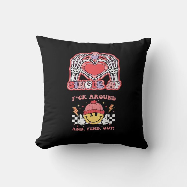 Hands Halloween Funny – Grabby Ghoul Cushion (Front)