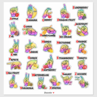 Hands & Harvest: Learn ASL with Fruits