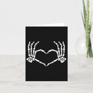 Hands Heart Halloween Costume Men Women Girls Card
