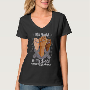 Hands His Fight Is My Fight Parkinson's Disease Aw T-Shirt