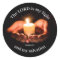 Hands Holding Lighted Candle with Bible message