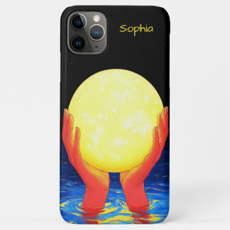 Hands Holding the Moon Case-Mate iPhone Case
