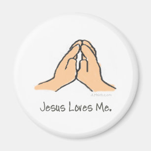Hands in Prayer Magnet