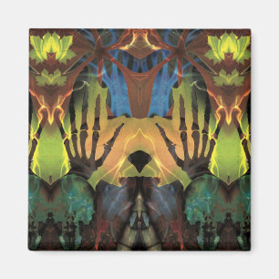 Hands of Autumn Magnets