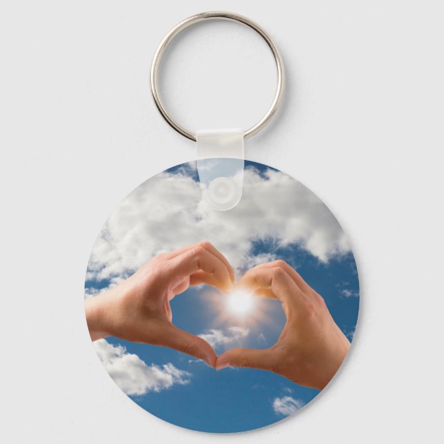 Hands of love key ring (Front)